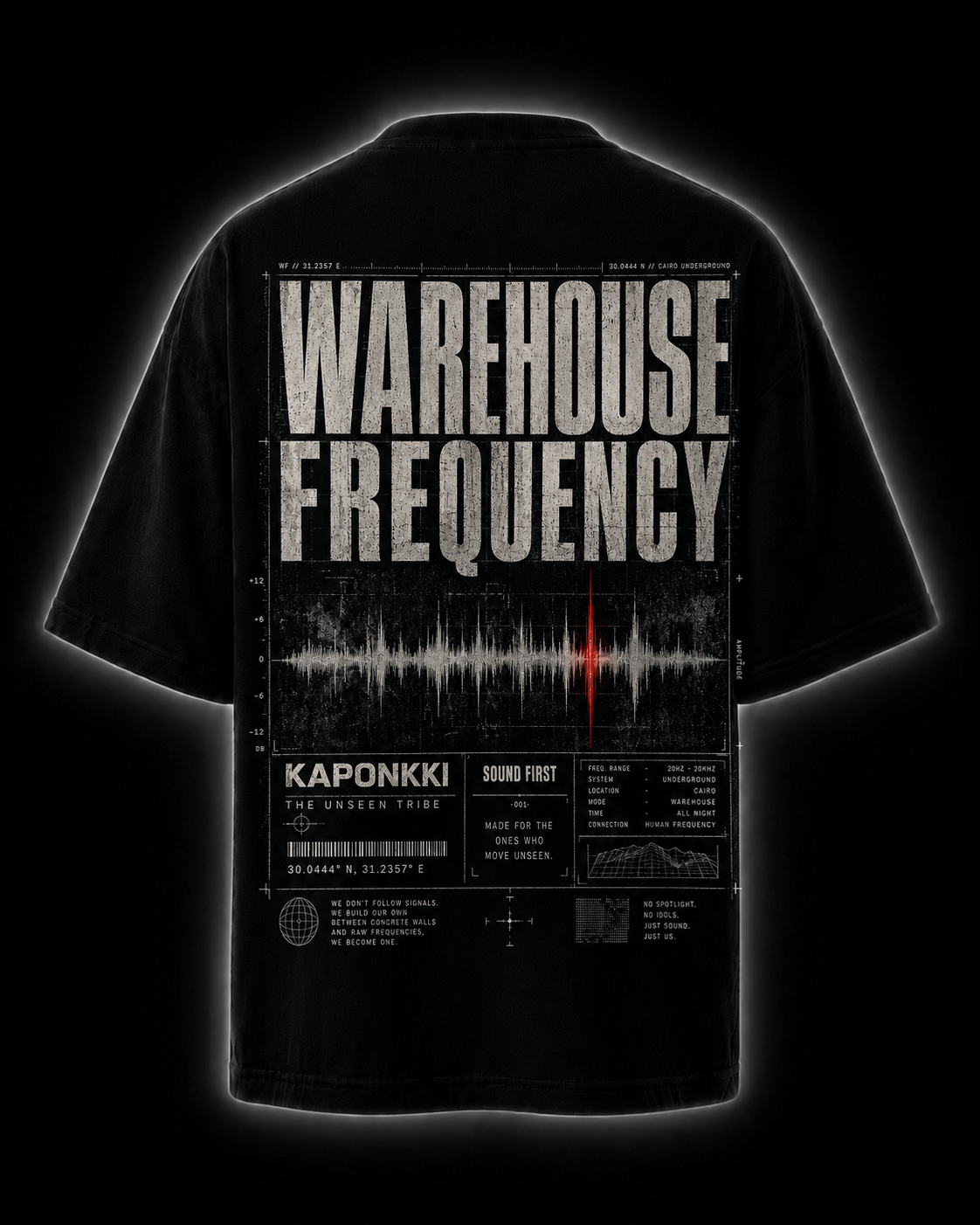 WAREHOUSE FREQUENCY TEE